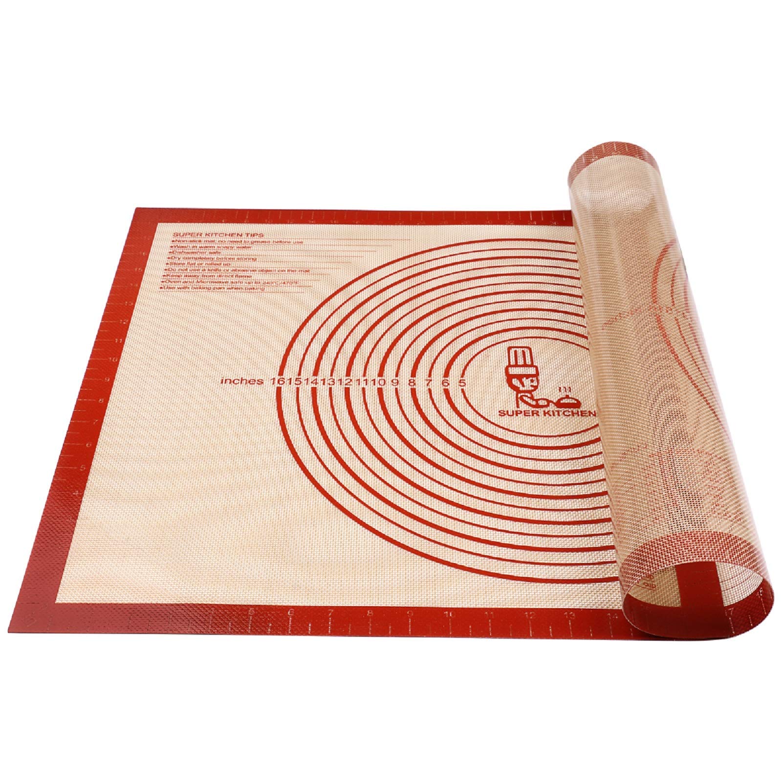 Folksy Super Kitchen silicone pastry mat