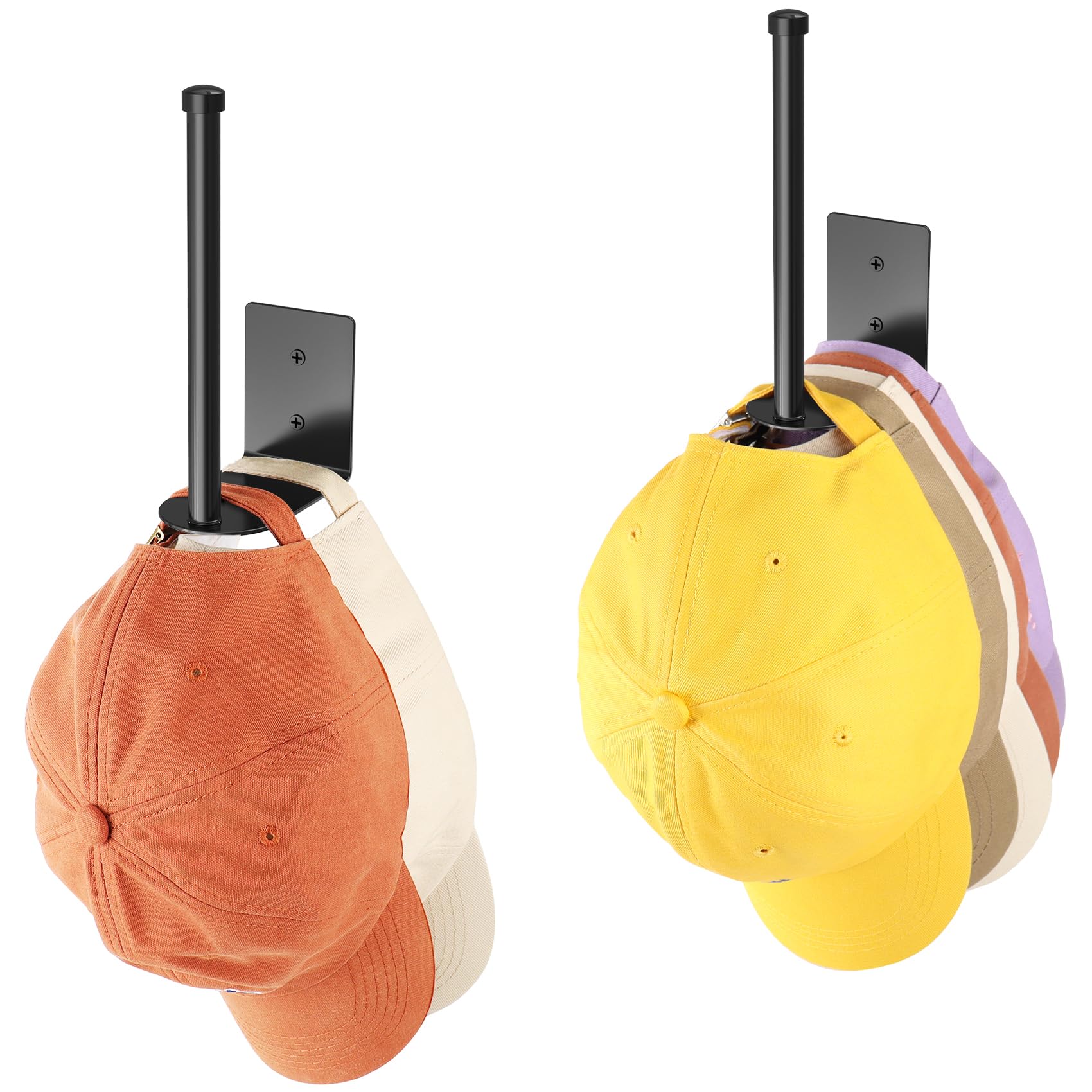 Wall-Mounted Hat Organizer