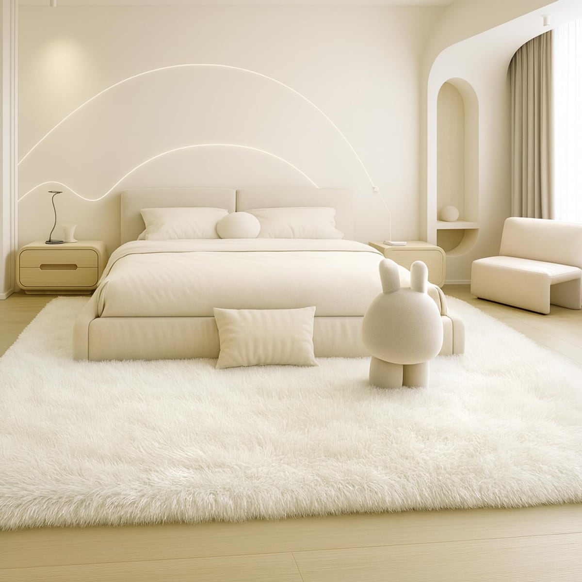 Mtandyx non-slip area rug