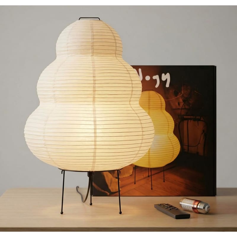Noguchi-style rice paper lantern